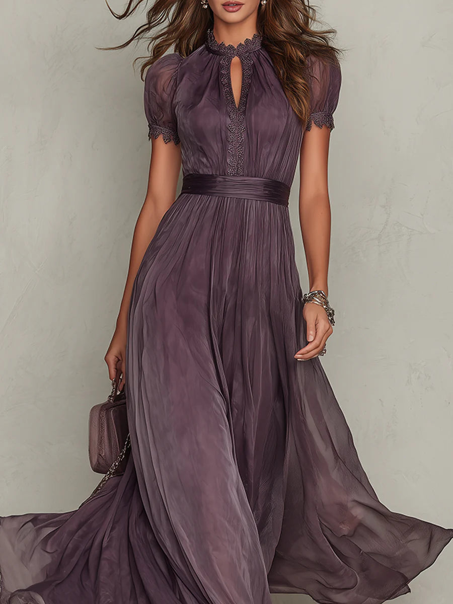 Petra Lace Detail Maxi Dress