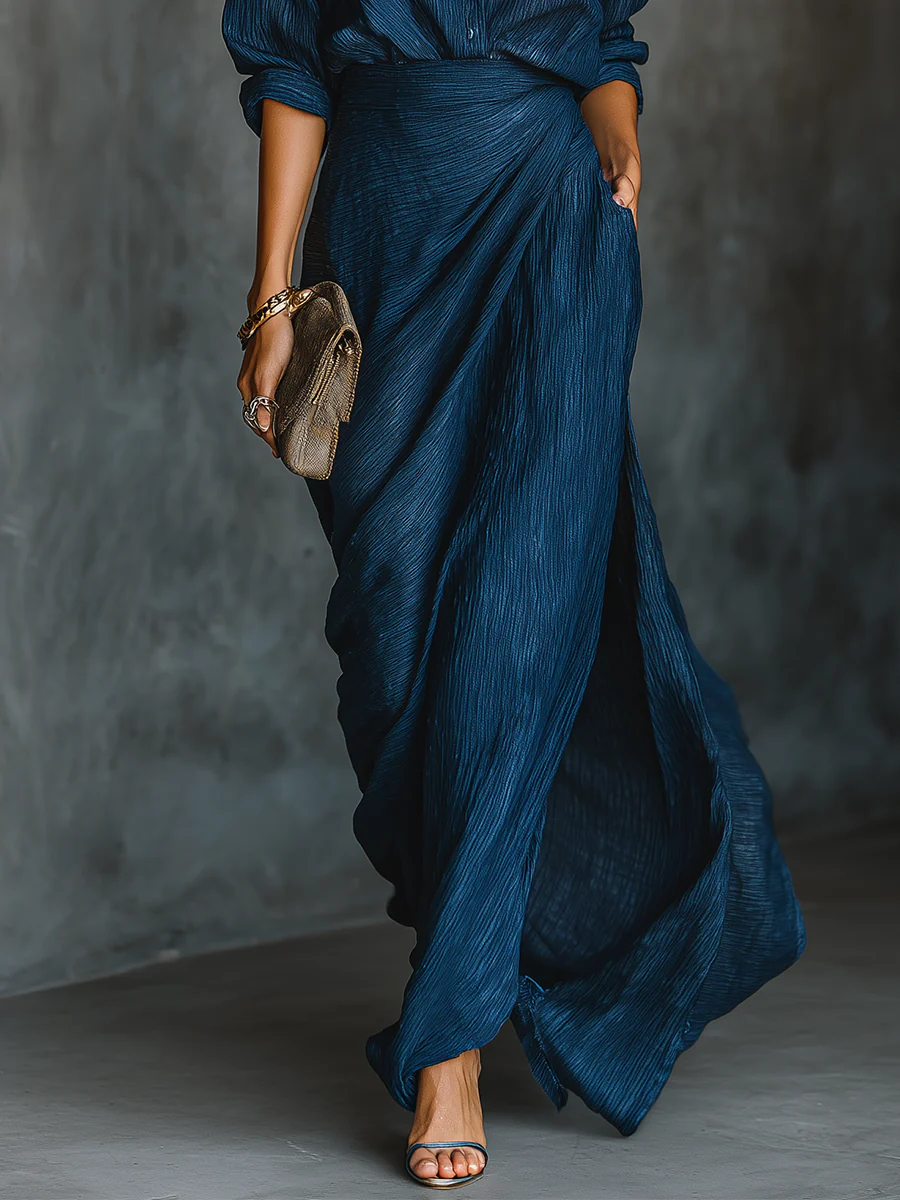 NORELLA | Cielo Set of Blouse and Long Skirt