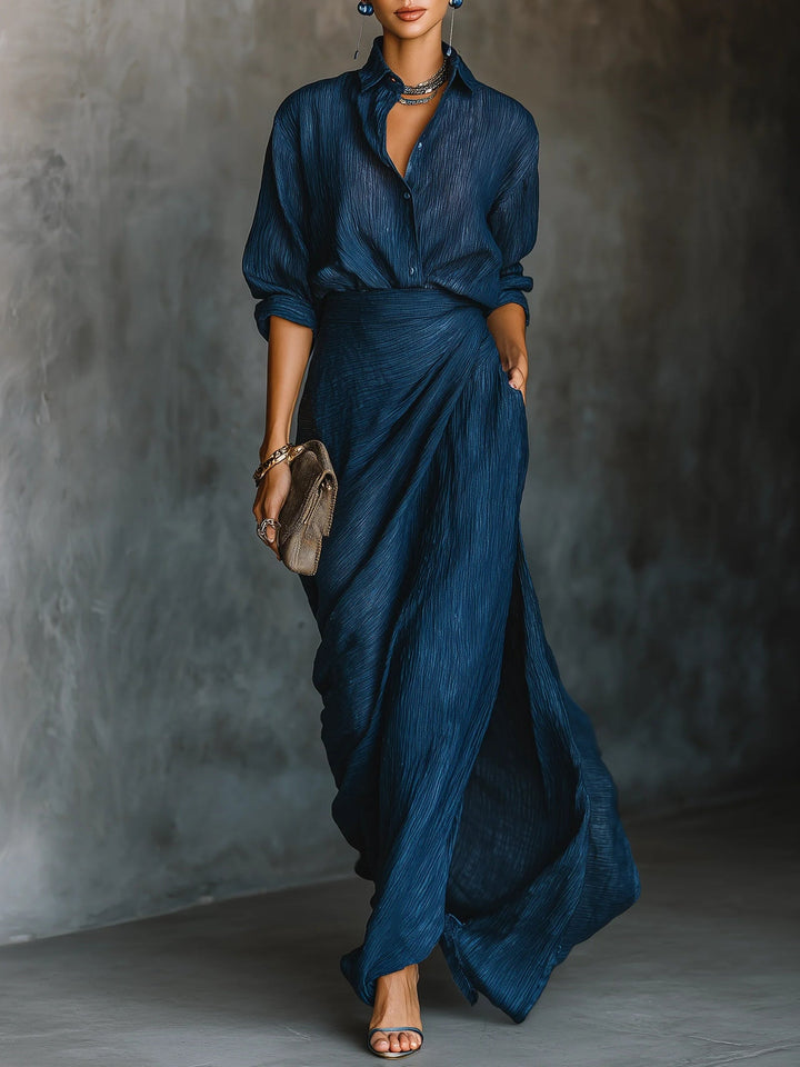 NORELLA | Cielo Set of Blouse and Long Skirt