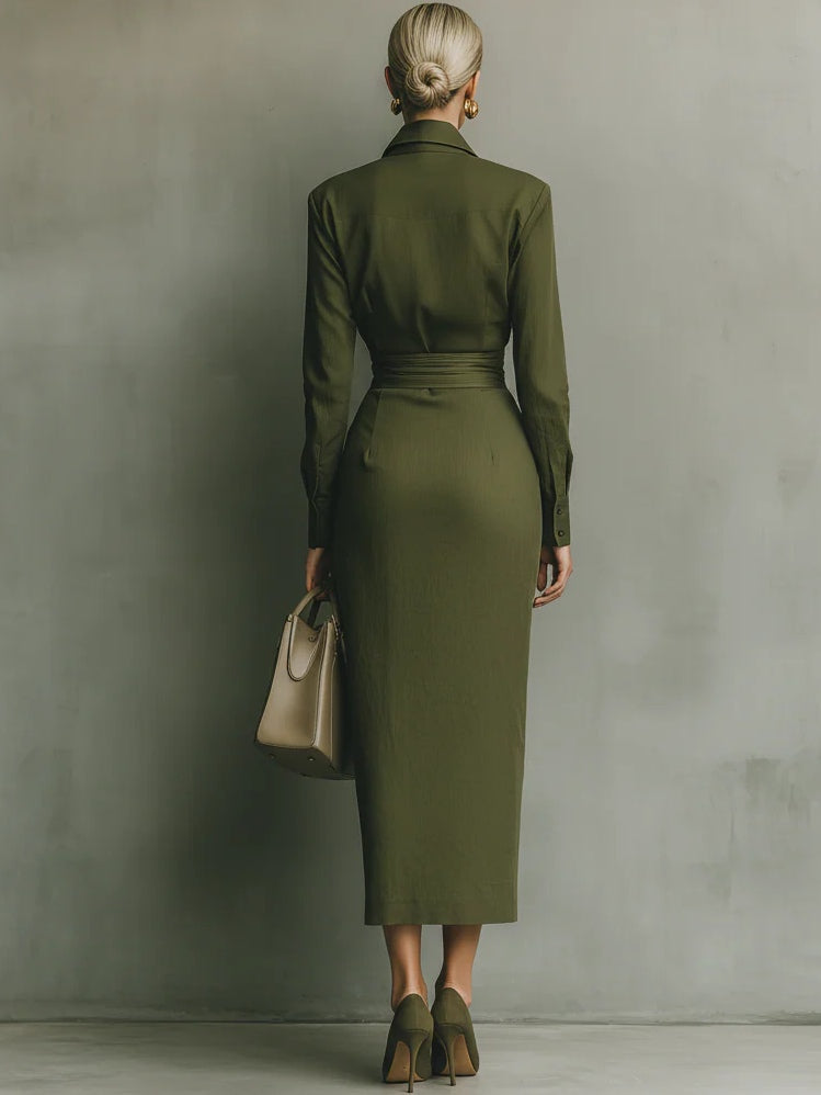NORELLA | Hera Elegant Fitted Maxi Dress