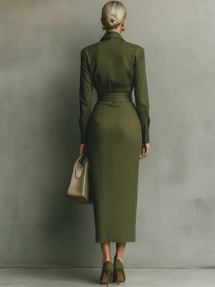 NORELLA | Hera Elegant Fitted Maxi Dress
