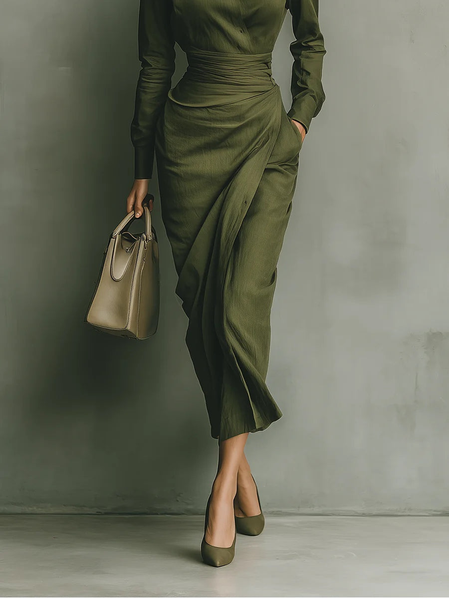 NORELLA | Hera Elegant Fitted Maxi Dress