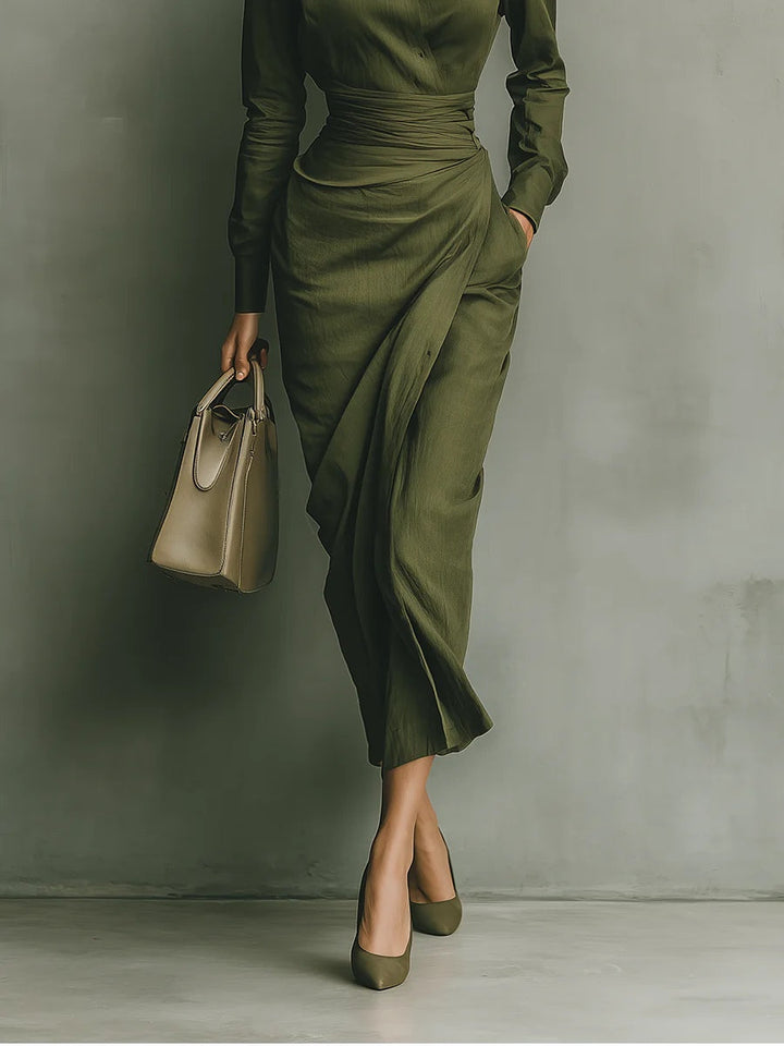 NORELLA | Hera Elegant Fitted Maxi Dress