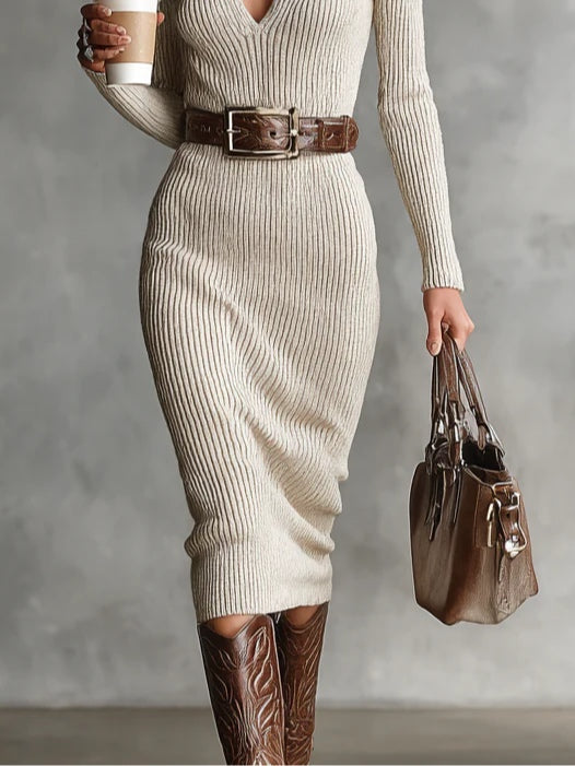 NORELLA | Clara Dress with High Neck