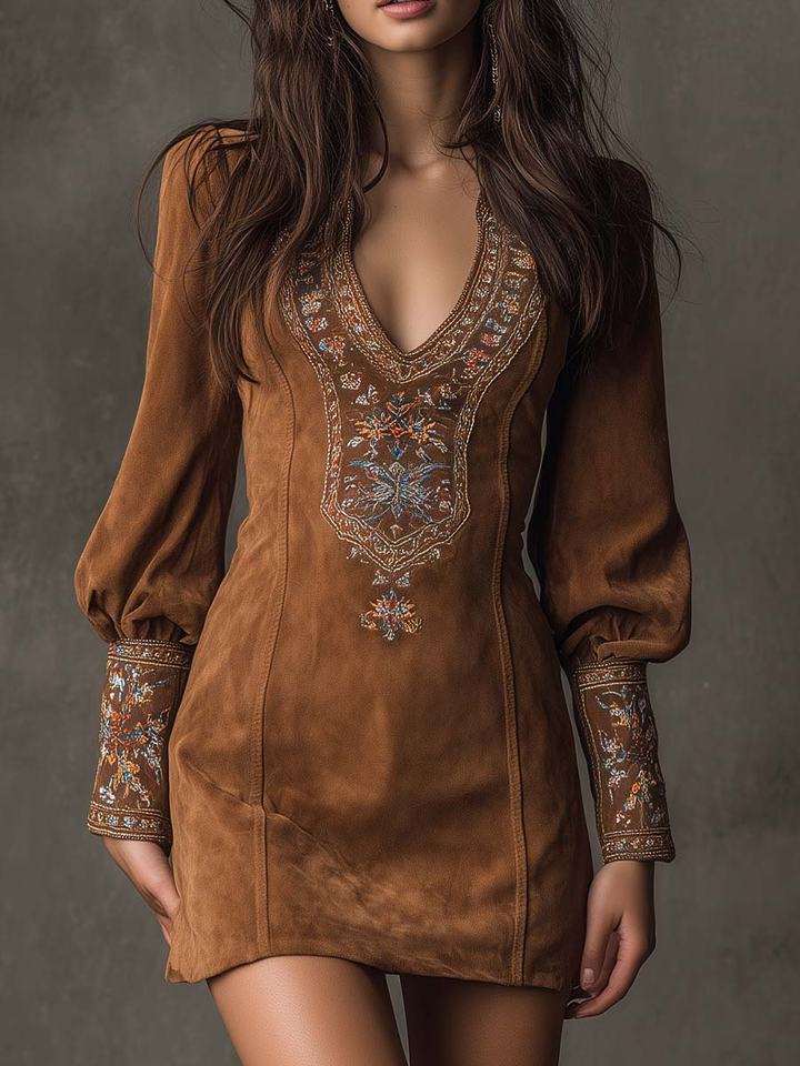 NORELLA | Sahara Vintage Mini Dress