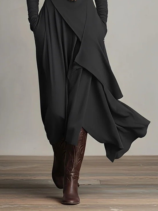NORELLA | Malva Maxi Dress with High Neck