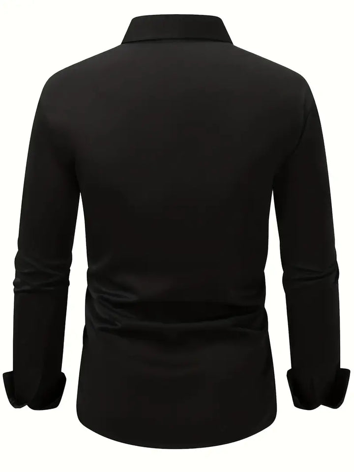 NORELLA | Breathable Men's Shirt with Long Sleeves