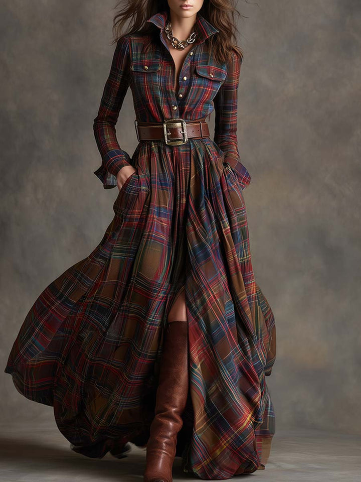 NORELLA | Harriet Belted Shirt Dress