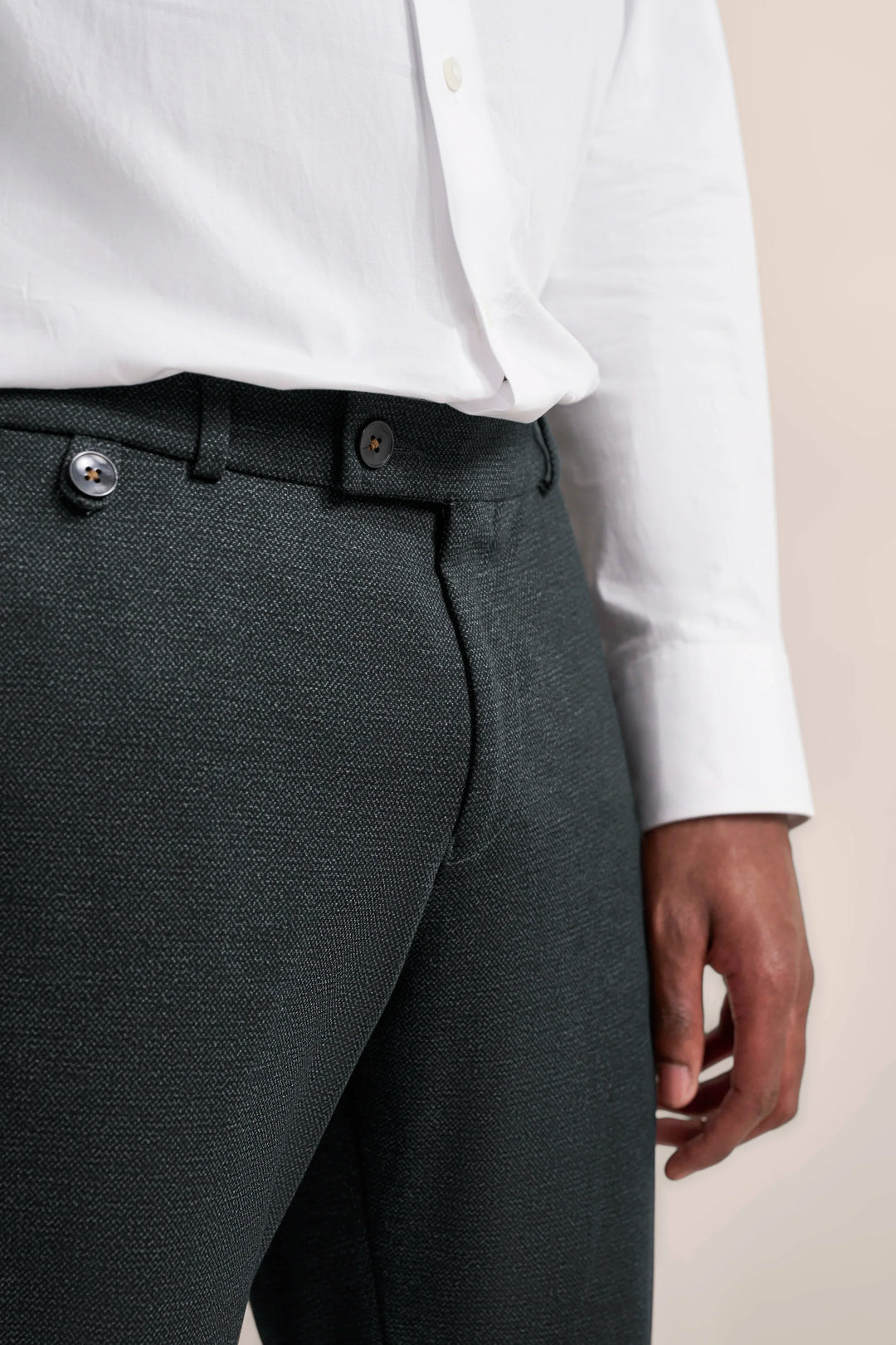 NORELLA | Chinos with a modern cut in dark grey