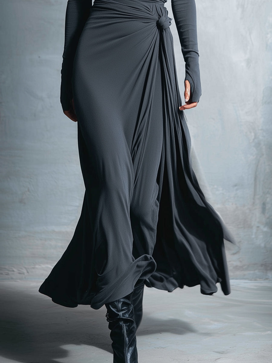 NORELLA | Naiara Maxi Dress with Side Button