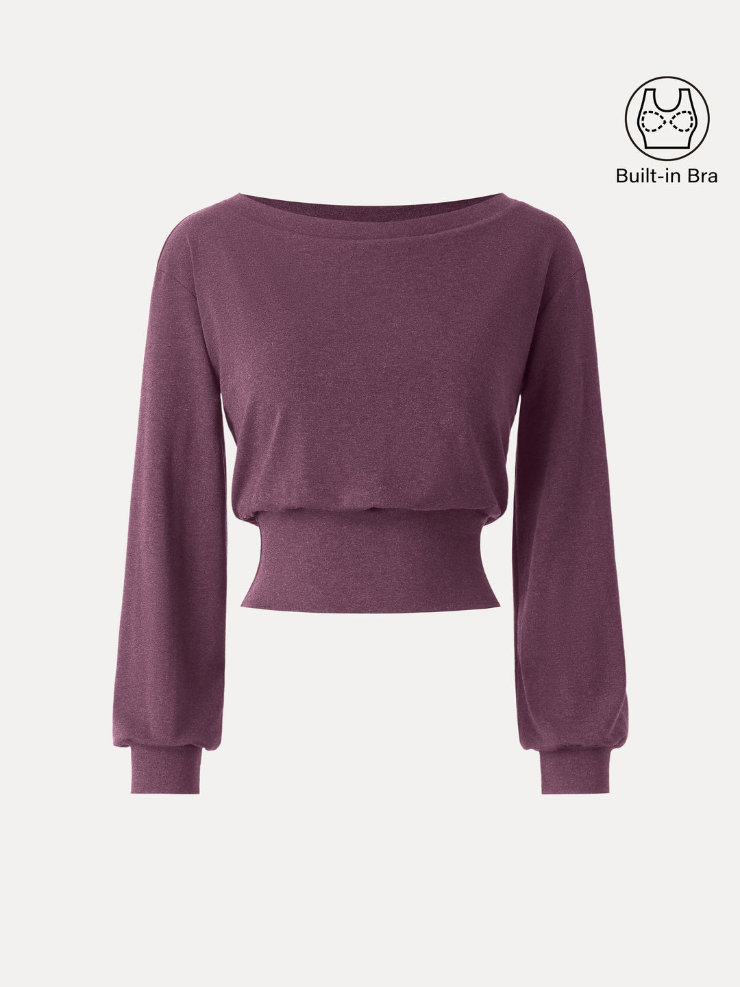 NORELLA | Soft Boat Neck Brami in Wool Blend – Non-Irritating