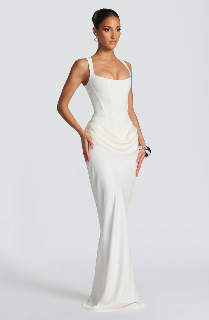 NORELLA | Leonor Maxi Dress with Square Neckline