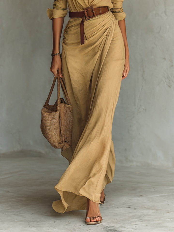 NORELLA | Victoria Long casal dress