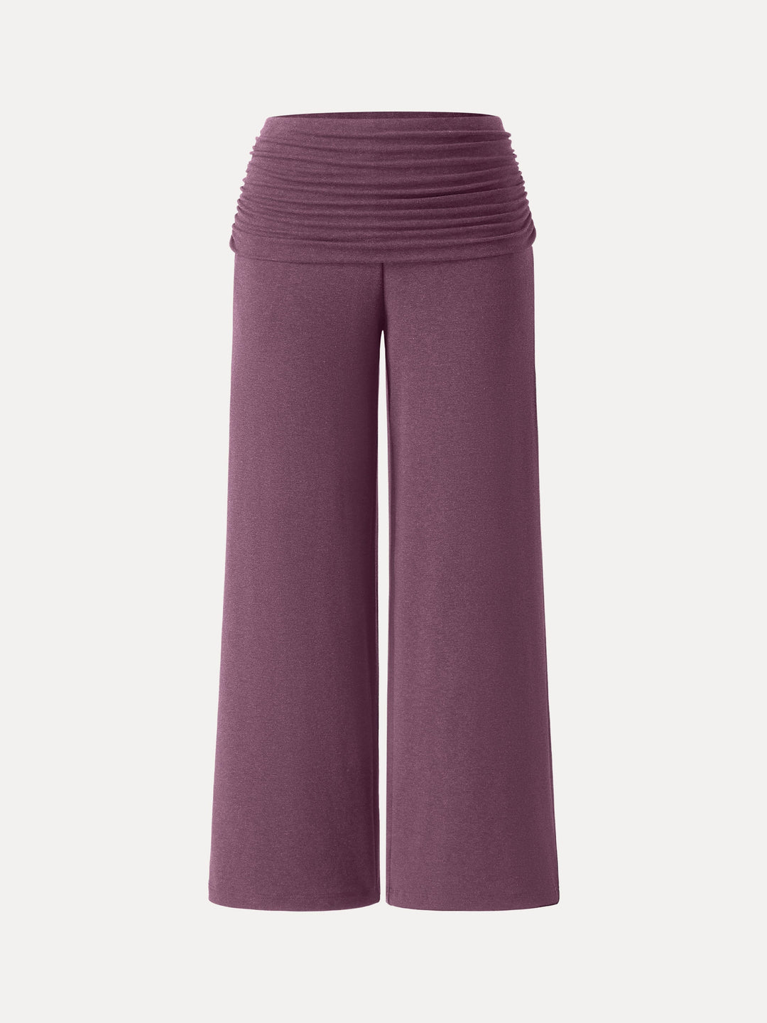 NORELLA | Elegant Wide Leg Trousers in Soft Wool Blend with Pockets