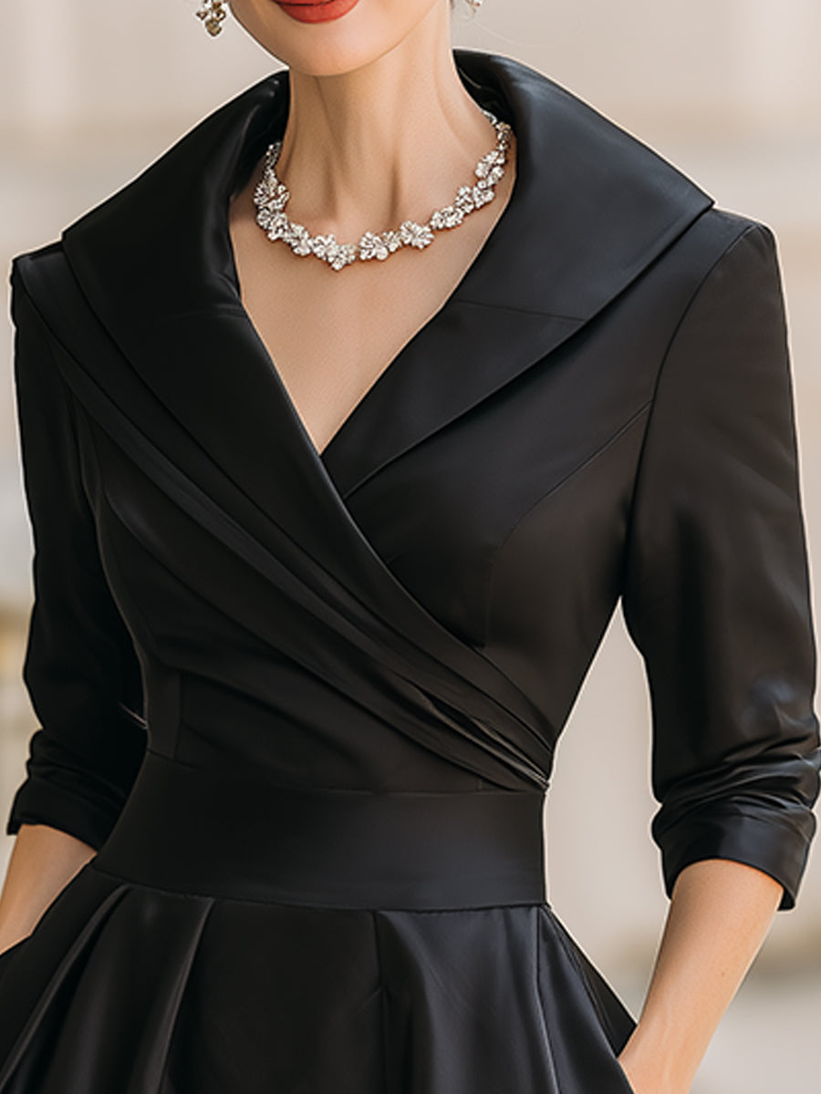 NORELLA | Satin midi dress