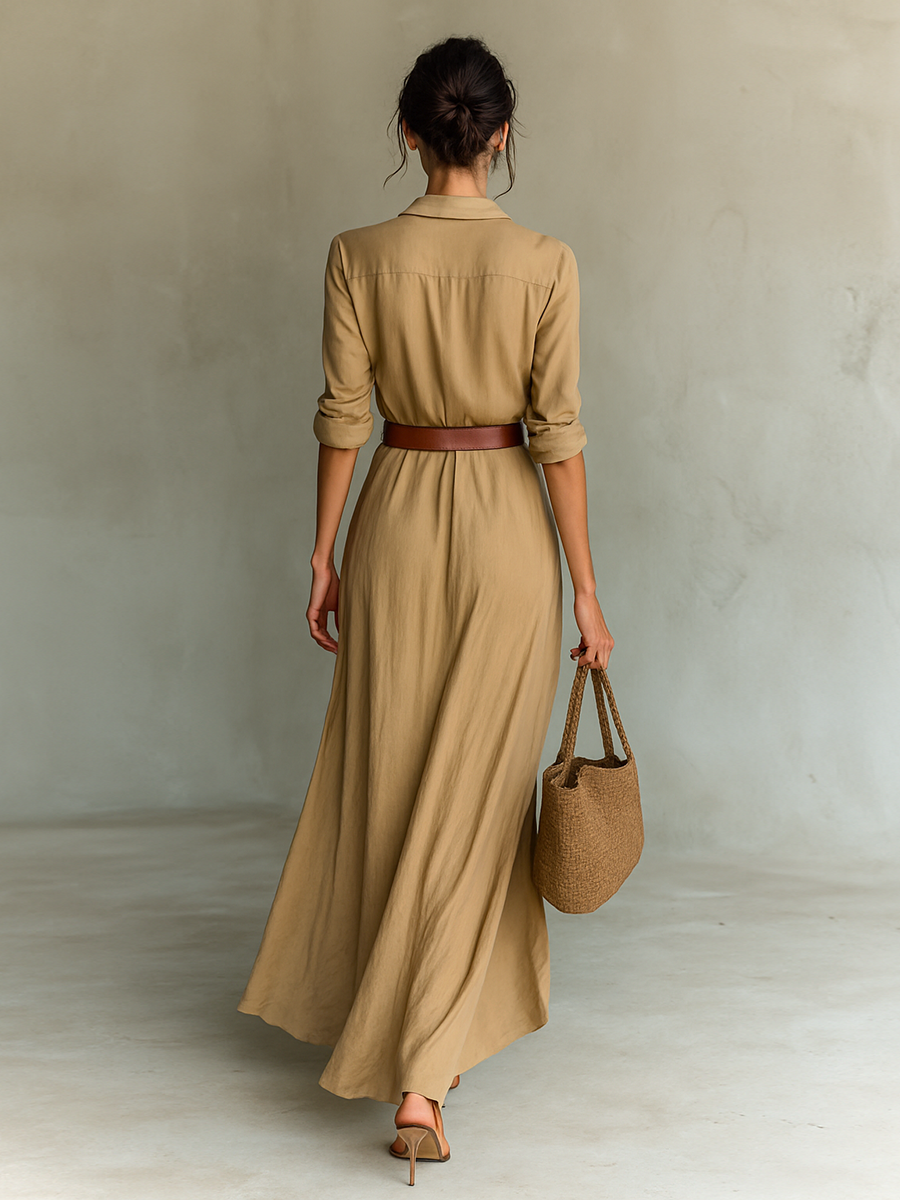 NORELLA | Victoria Long casal dress