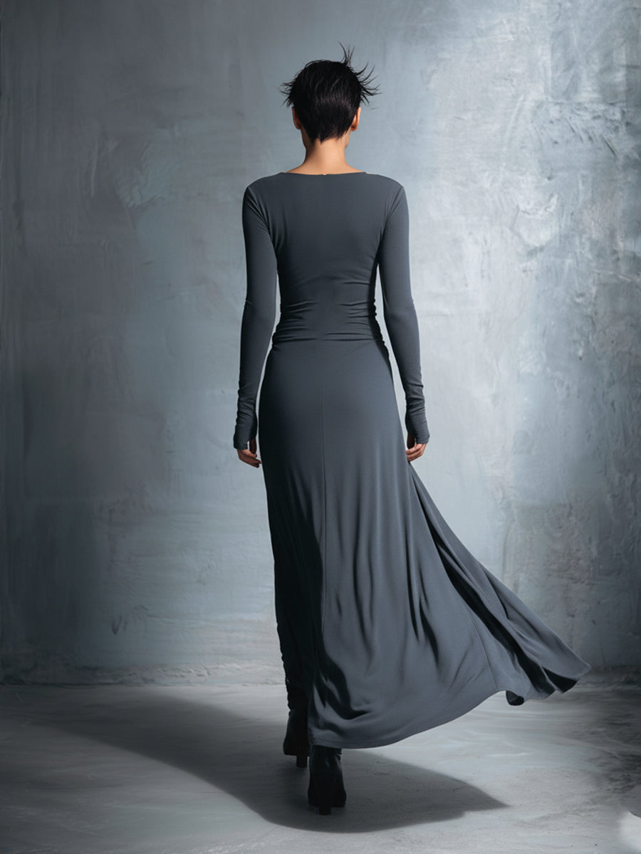 NORELLA | Naiara Maxi Dress with Side Button