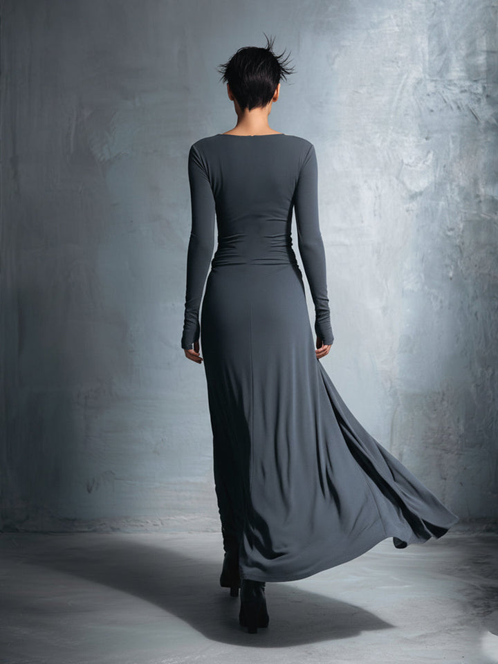 NORELLA | Naiara Maxi Dress with Side Button