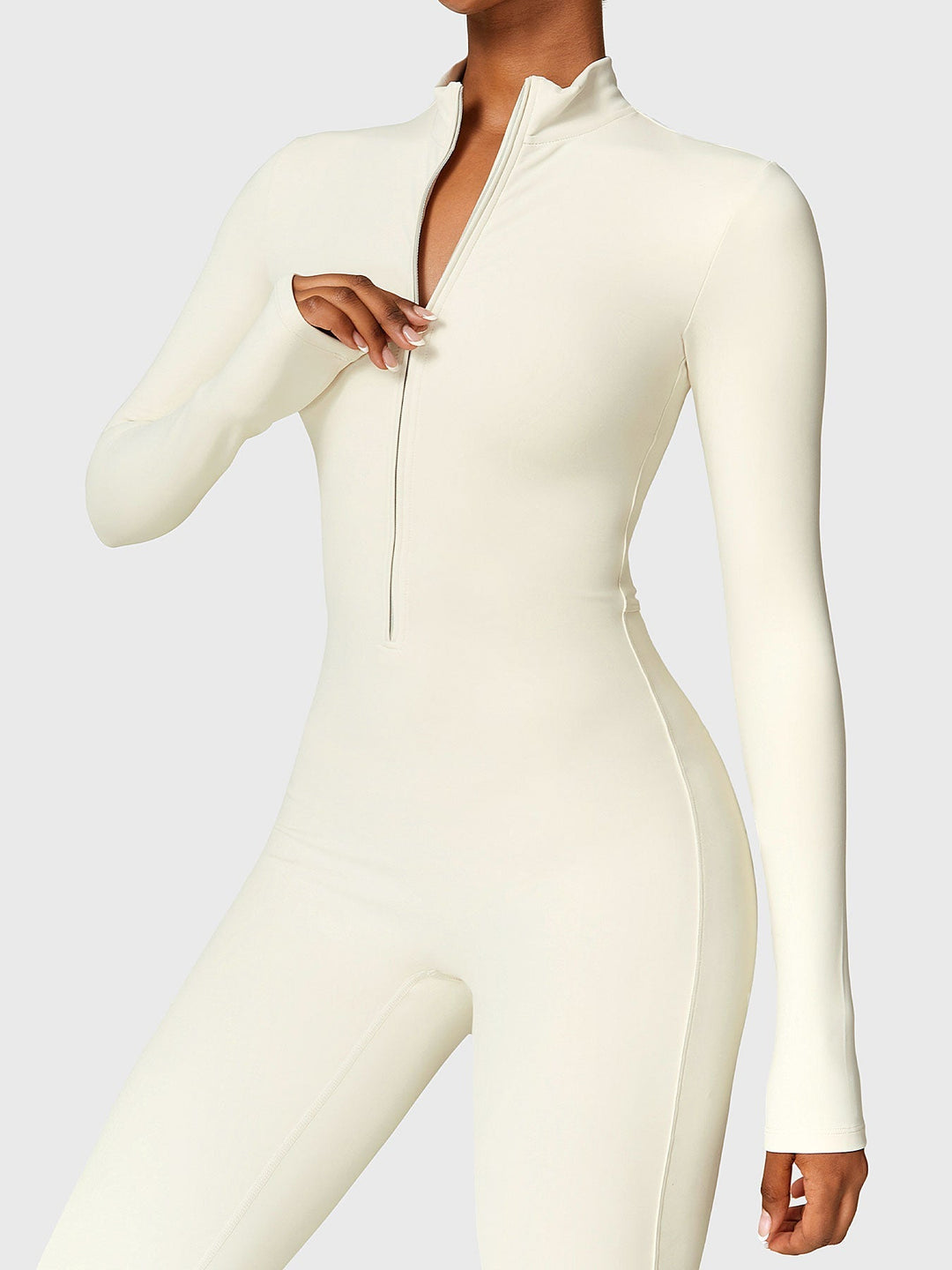 NORELLA Fleece Zip Jumpsuit with Long Sleeves