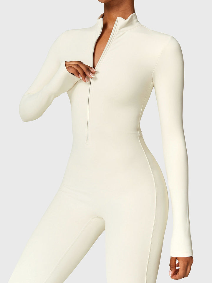 NORELLA Fleece Zip Jumpsuit with Long Sleeves