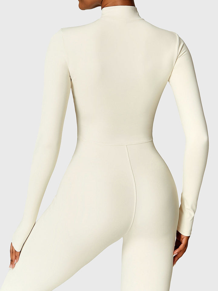 NORELLA Fleece Zip Jumpsuit with Long Sleeves