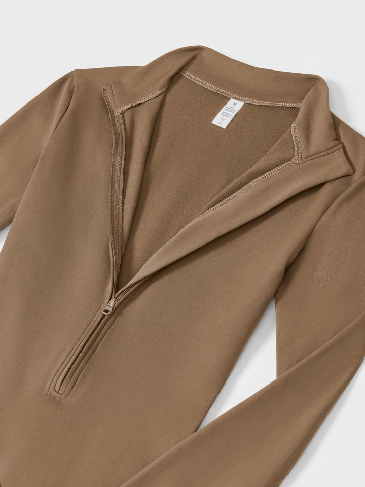 NORELLA Fleece Zip Jumpsuit with Long Sleeves