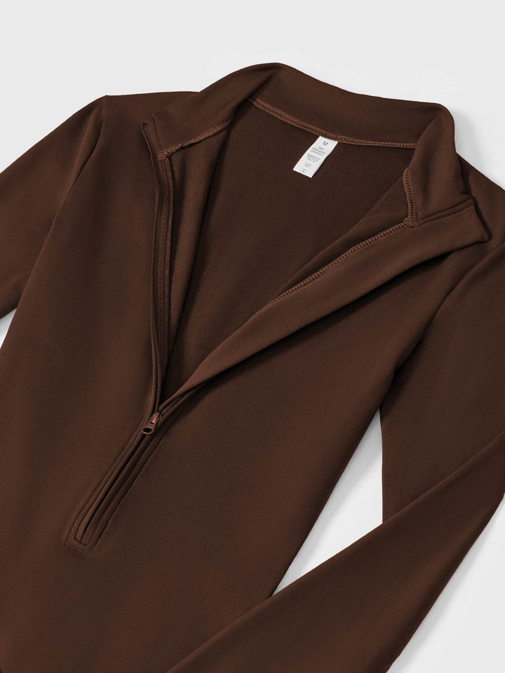 NORELLA Fleece Zip Jumpsuit with Long Sleeves