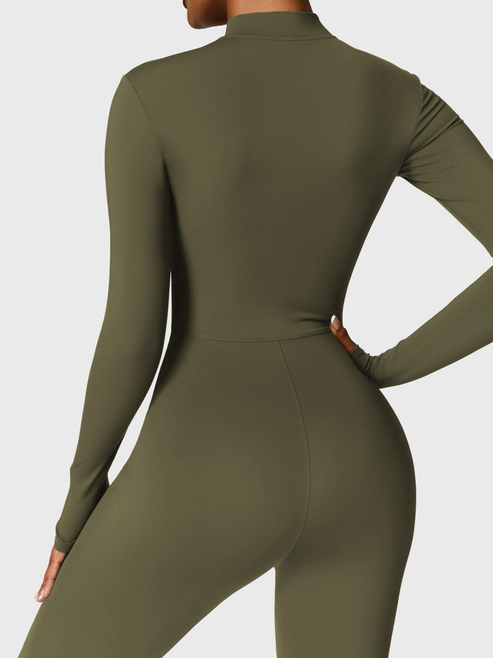 NORELLA Fleece Zip Jumpsuit with Long Sleeves