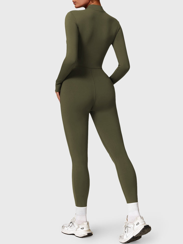 NORELLA Fleece Zip Jumpsuit with Long Sleeves