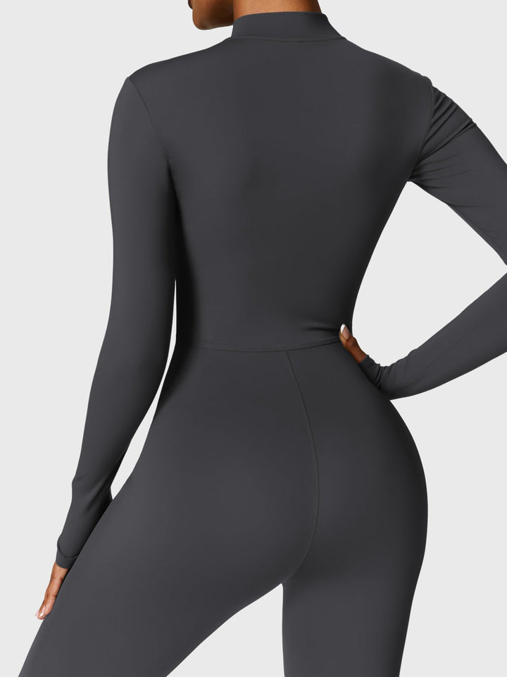 NORELLA Fleece Zip Jumpsuit with Long Sleeves