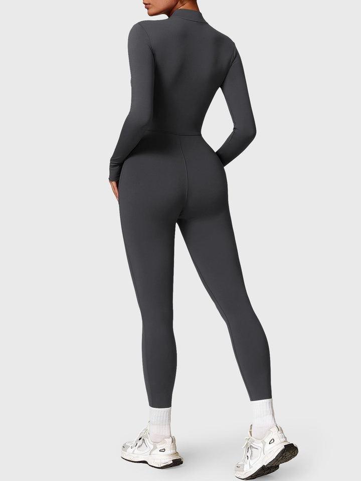 NORELLA Fleece Zip Jumpsuit with Long Sleeves
