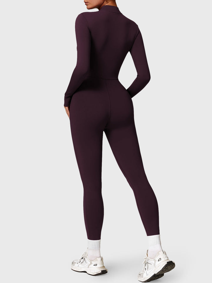 NORELLA Fleece Zip Jumpsuit with Long Sleeves