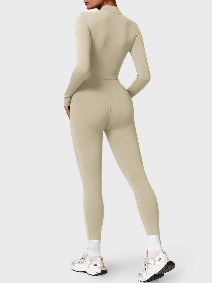 NORELLA Fleece Zip Jumpsuit with Long Sleeves