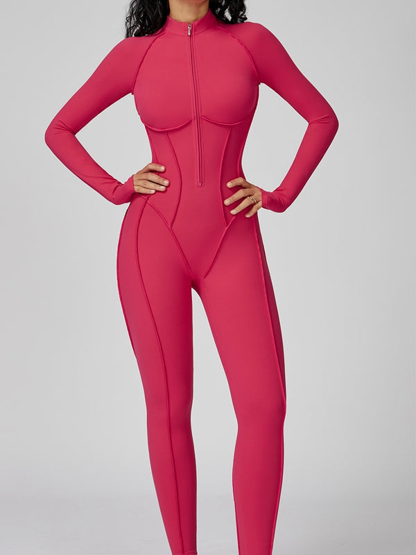 NORELLA | Jumpsuit with Zip Closure and Stitched Details