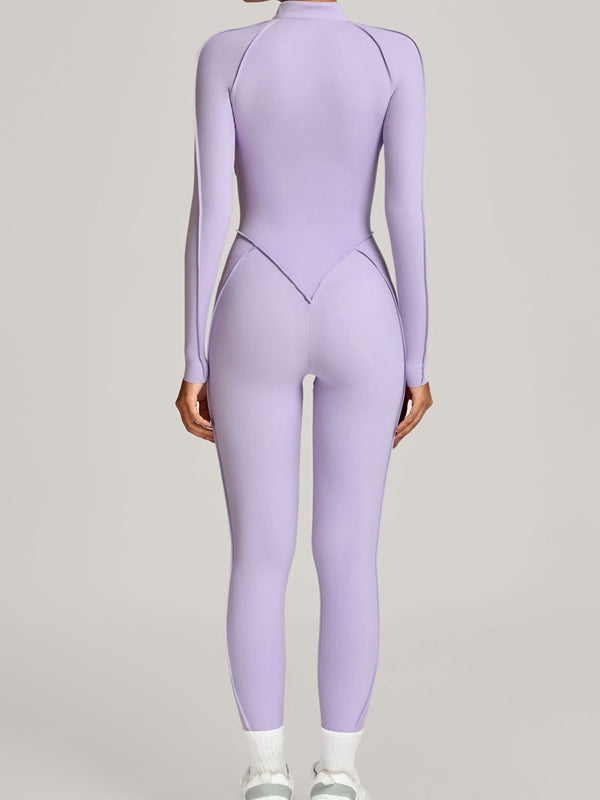NORELLA | Jumpsuit with Zip Closure and Stitched Details
