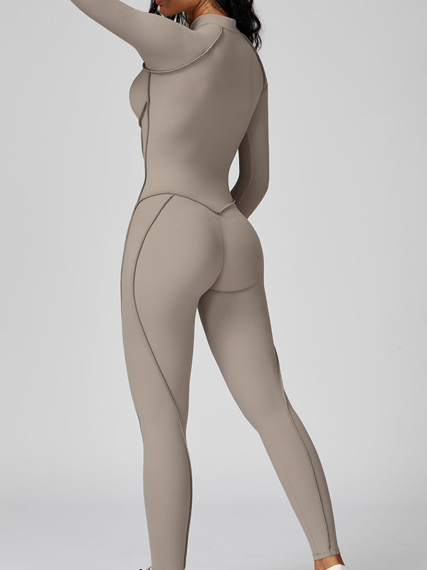 NORELLA | Jumpsuit with Zip Closure and Stitched Details